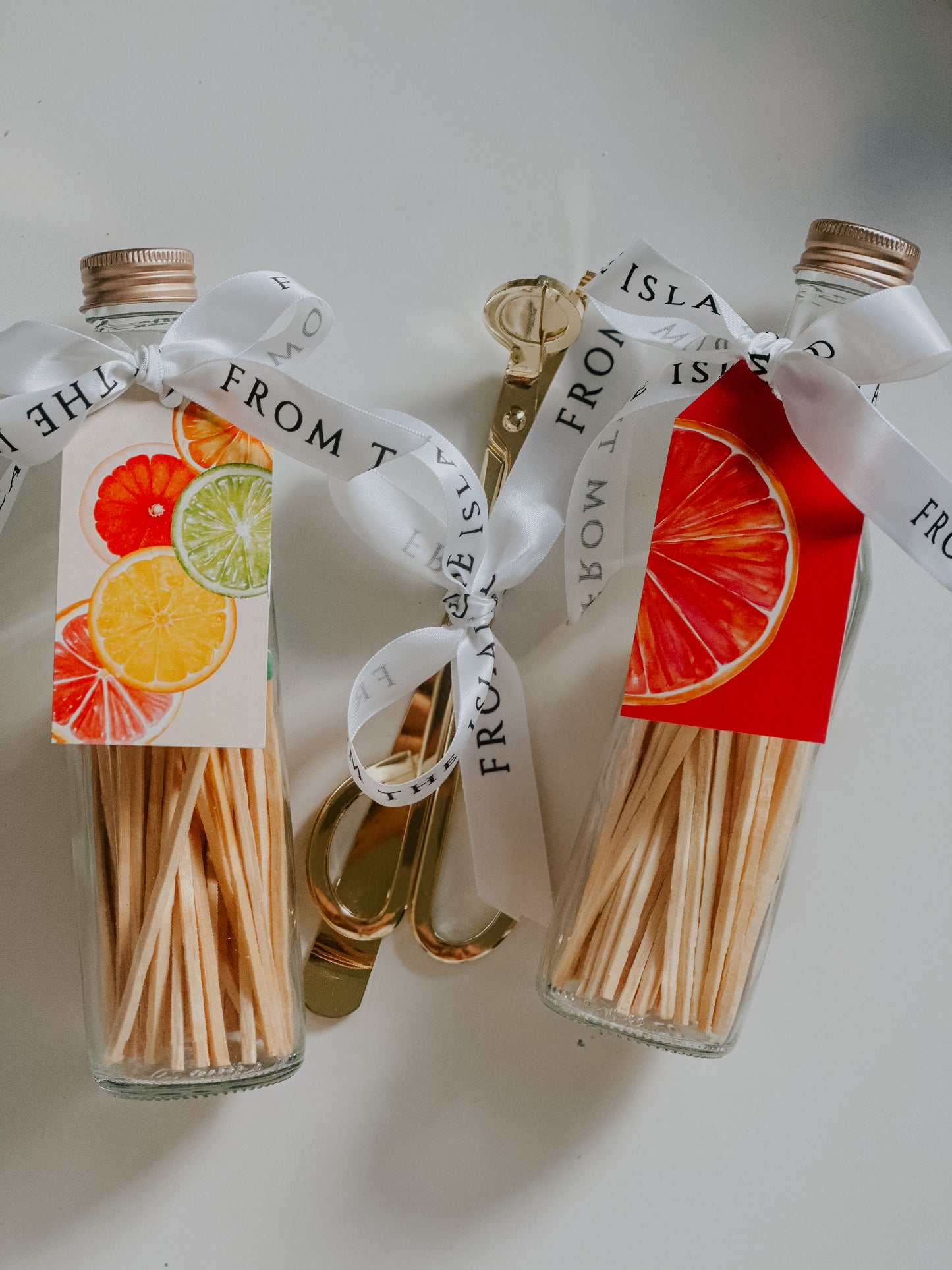 BUNDLE: Bottle of matches & Wick Trimmer & Dipper Set